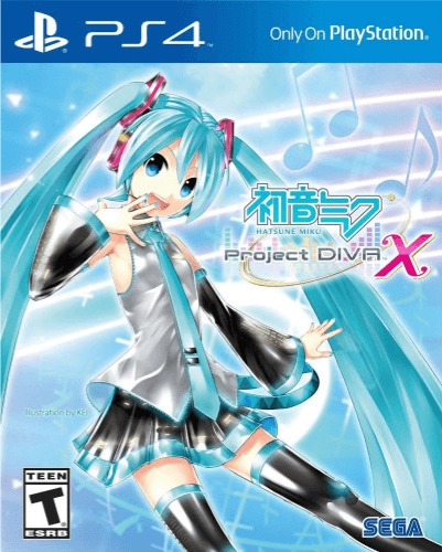 Hatsune Miku: Project Diva X HD box art for Playstation 4